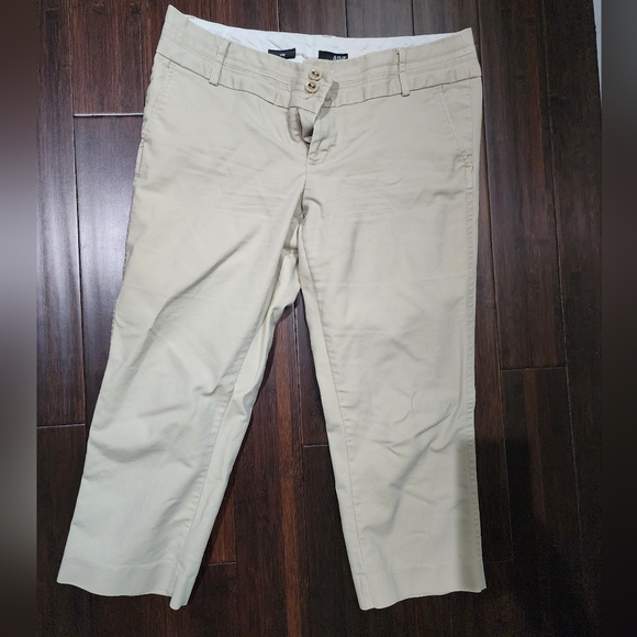 Women's Ana Khaki Capri Size 14 - Picture 1 of 5